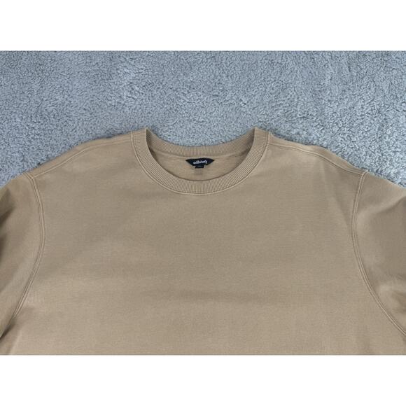 Allbirds Sweatshirt Mens Size XXL Crewneck Performance Stretch Hemp Tencel Beige - Picture 2 of 16
